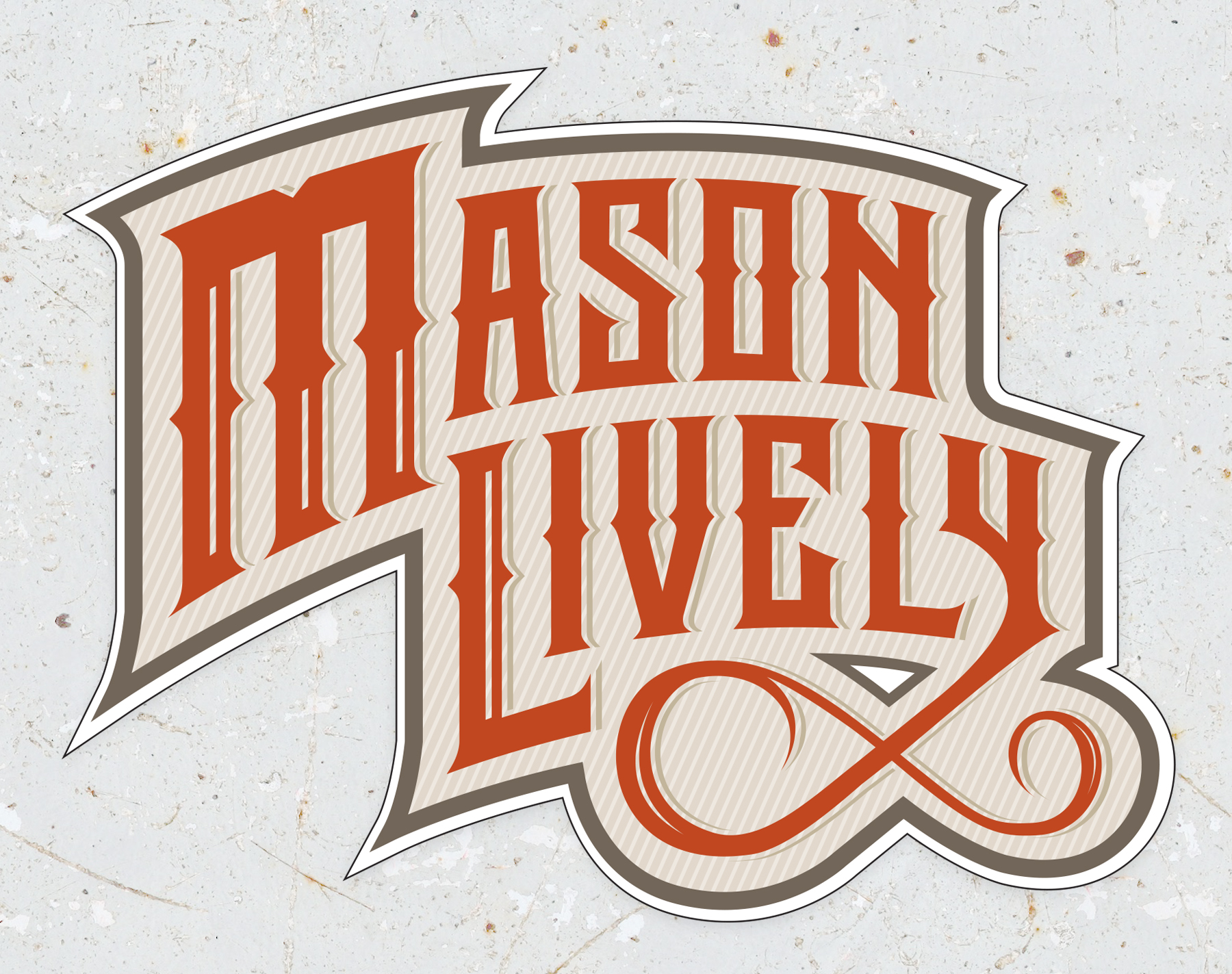 Mason Lively Visual identity Logo Design Dylan Moore Marketing Design